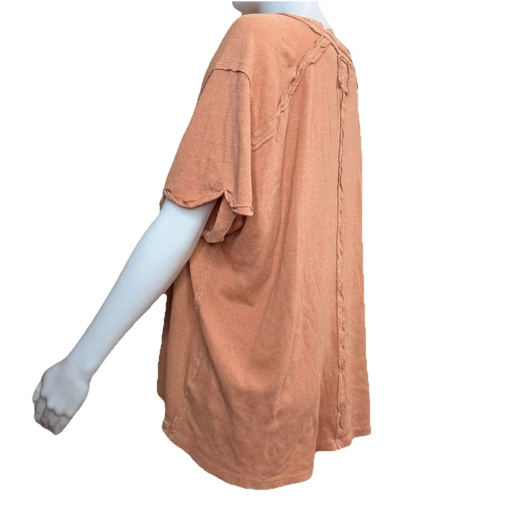 We‎ The Free Women's Oversized Flax Linen Cotton Free People Size Medium